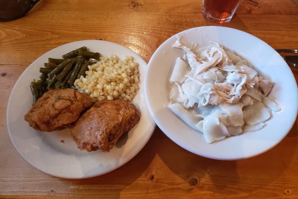 Fried Chicken & Chicken Dumplings